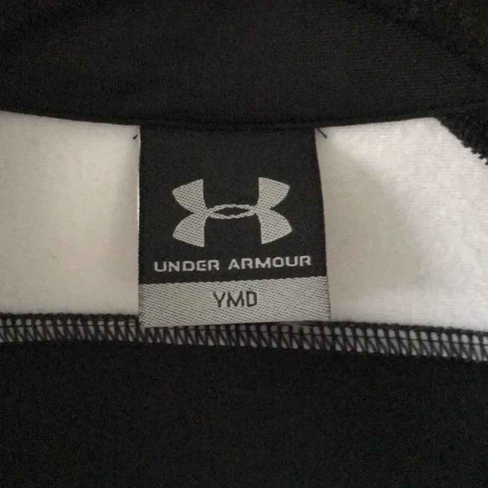 Under Armour Black Youth Soccer Zip Up Jacket